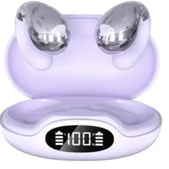 【AI翻訳ヘッドフォン イヤーカフイヤホン】JADAJKUN S19