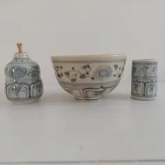 ☆未使用品☆ 織部焼 加藤連瓶 茶道具 井伊家伝来裂 宝入龍鳳裂取 ☆未使用品☆ 織部焼 加藤連瓶 茶道具 井伊家伝来裂 宝