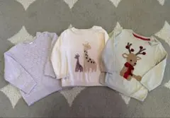 H&M ニットセーター 3点セット 92cm