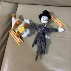 ジブリパーク　魔女の谷　ハウルの動く城　カブ　ヒン マスコット　キーホルダー