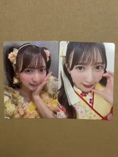 SWEET STEADY 山内咲奈　トレーディングカード 2枚セット　すいすて
