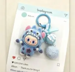 新作モンスターLabubu キーホルダー★かわいいキーホルダー