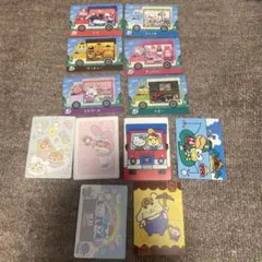 どうぶつの森　amiiboカード　サンリオ　全6種類　シール付き コンプリート