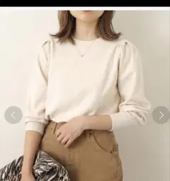 ジャーナルスタンダードレリューム　ウォッシャブルパフスリーブプルオーバー