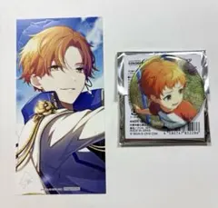 プロセカ　東雲彰人　2点セット　グリッター缶バッジ37c&アニメイト特典