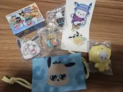 산리오 ポチャッコ グッズ 묶음 판매