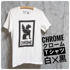 CHROME クローム Ｔシャツ 白✕黒のサムネイル