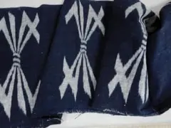 ＜銀の斧＞手織紬・弓浜絣・弓浜紬・湯のし済み反物・俵に末広 弓浜絣の商品一覧|京都きもの市場日本最大級の着物通販サイト