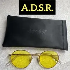 極美品 A.D.S.R. BONA サングラス シルバー ライトブルー付属品完備