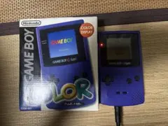 ゲームボーイカラー本体 パープル