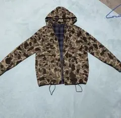 HUF マウンテン　シェル　ジャケット　カモ柄　迷彩 ドローコード