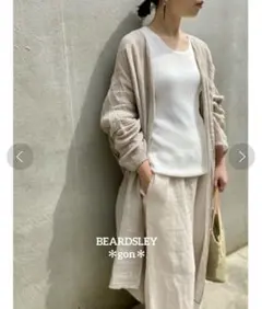 22000円 BEARDSLEY ビアズリー カヤロングハオリ カヤカーディガンのサムネイル