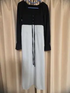 mily bilet ❄ Lサイズ ロング ワンピース チョーカー デザイン