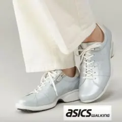 23.5 ASICS WALKING pedala ペダラ シルバー 2Eのサムネイル