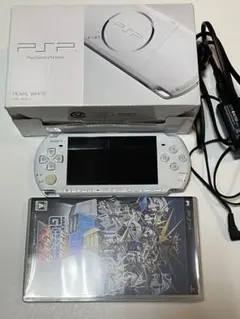 美品PSP PSP-3000PW パールホワイト SONY