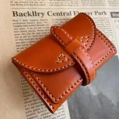 栃木レザー　カード・コインマルチケース　ミニウォレット