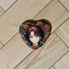 にじさんじ Rose Valentine ハート型缶バッジ 未開封 20点 Rose Valentine】ランダムハート型缶バッジ｜にじさんじオフィシャルストア