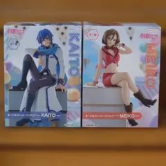 巡音ルカ KAITO MEIKO ぬーどるストッパーフィギュア 3点セット - メルカリ