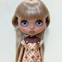 褐色マット肌ピンクグリーンウェーブ 新品アイシードール 本体のみ タン肌 褐色肌 アイシードール ショートヘア 可動ボディ 1/6