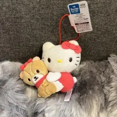 Sanrio ハローキティ カラフルベアマスコット ぬいぐるみ