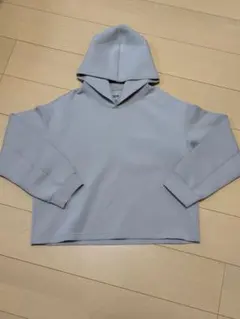 UNIQLO ユニクロ パーカー スウェット ドライ ライトグレー Lサイズ