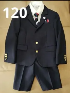 男児120 フォーマルスーツ セット　卒園式&入学式 ReadyFreddy