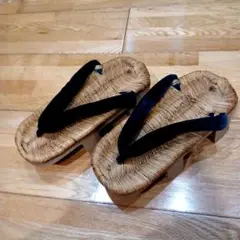 本日まで 気まぐれ特別価格 下駄 レトロ 年代物