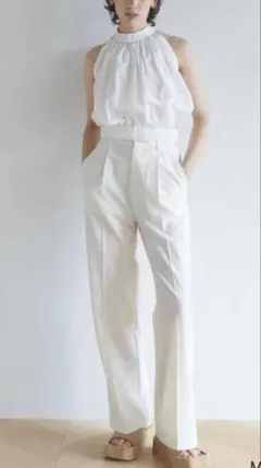 searoomlynn Stretchツイルストレートパンツ
