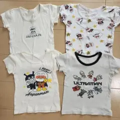 アンパンマン肌着 90cm 半袖 4枚セット