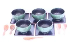 庫山窯　陶器製鉢＆小皿5枚セット　新品▪未使用 美濃焼 庫山窯 陶器製カップ5個と小皿5枚セット - メルカリ