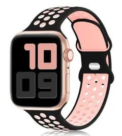 [新品未使用]　apple watchシリコンバンド　38/40/41　Sピンク