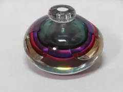 カメイガラス　亀井ガラス小物入れ灰皿オブジェレインボーカラー昭和レトロ カメイガラス 亀井ガラス小物入れ灰皿オブジェレインボーカラー昭和