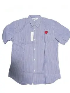 PLAY COMME des GARÇONS ストライプ 半袖Tシャツ M - メルカリ