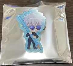 呪術廻戦 クリア クリップ バッジ コレクション 文房具 五条 悟