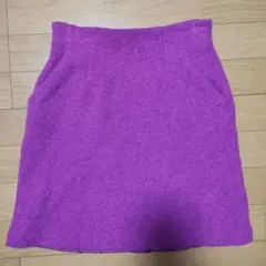 パープル タイトスカート ジッパー付きのサムネイル
