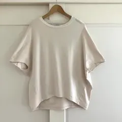 FRAMeWORK スムースコクーンプルオーバー ワイドシルエット ナチュラルのサムネイル