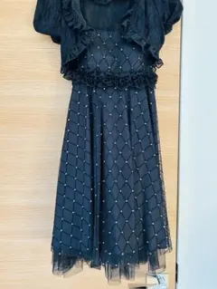 【結婚式】ボレロ付パーティドレス