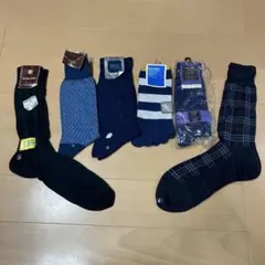 メンズソックス　まとめ売り　6足セット