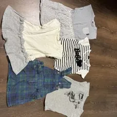 子供用トップスとオーバーオールセット