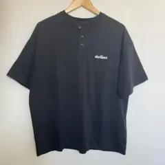 WILDTHINGS ヘンリーネック Tシャツ ブラック