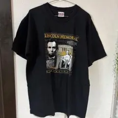 BAYSIDE リンカーン記念館 プリントTシャツ ブラック XLのサムネイル