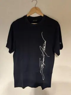 EMPORIO ARMANI メンズ Tシャツ ブラック ロゴ