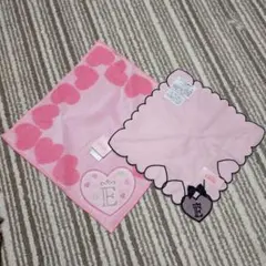 ETUDE ハンカチ2枚セット