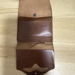 点と線 usuha-peta キャメル ブッテーロレザー 点と線 usuha-peta キャメル ブッテーロレザー 点と線 財布