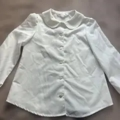 CHOPIN Nedeux ホワイト長袖ブラウス 130
