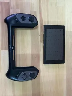 Switch本体＋大型グリップ装着セット 動作品【価格相談歓迎】