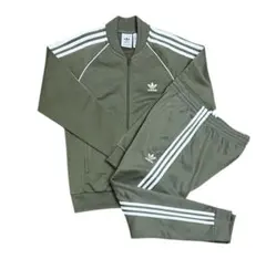 【レアカラー‼️】 adidasジャージセットアップ XS オリーブ 古着