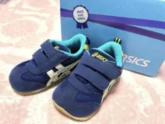 【最終値下げ】ASICS ベビーシューズ 13.5cm ネイビー