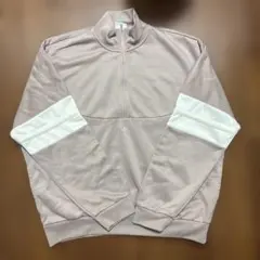 adidas originals トラックジャケット　ピンク　ハーフジップ