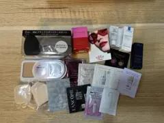 【＆b ブラックスポンジ・ケース現品入】メイクアップ・スキンケア　サンプルセット